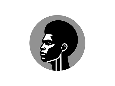 LOGO MAN african american black branding design graphic design icon identity illustration logo man marks symbol ui
