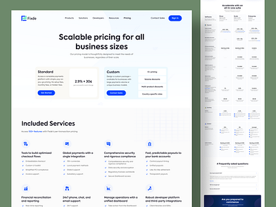 Fintech - Pricing Page artiflow banking finacne financial website fintech fintech landing page fintech web design halal halal design inner page landing page modern banking money management payment pricing pricing page service start up uiux design web design