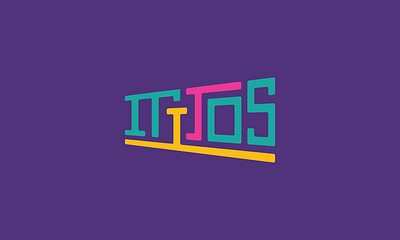 Mitos Logo Type branding design graphic logo