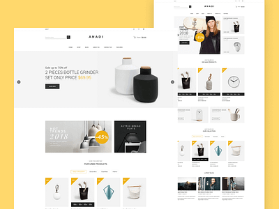 Furniture Store Shopify Theme - Anadi best shopify stores bootstrap shopify themes clean modern shopify template clothing store shopify theme ecommerce shopify shopify drop shipping shopify store valentine shopify theme