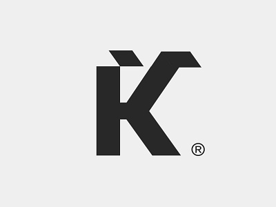 K Logo Mark alphabet brand identity branding clean identity k k logo lettermark letters logo logomark logos mark minimal modern monogram simple