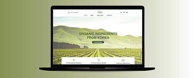 Farm Korea branding design ui website