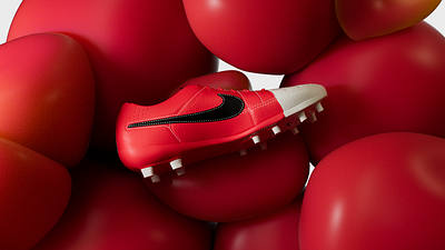 Nike Legend Tiempo 3d animation cinema graphic design motion graphics octane render