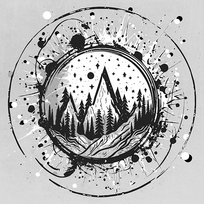 Ink Mountains adventure bushcraft explore forest hike hiking mountain outdoors trail travel tree trees