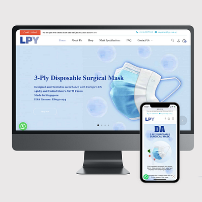 LPY design ui website