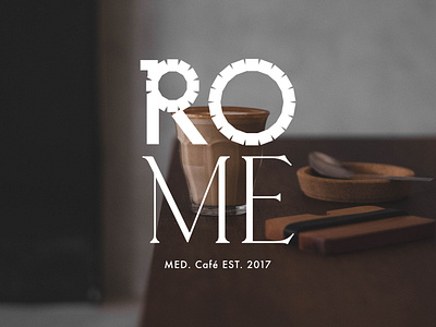 Rome - Branding branding cafe graphic design logo typography