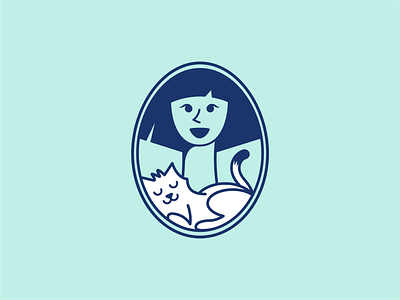 Veterinary Emily cat logo veterinary