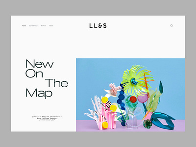Like Love & Share - Website graphic design layout magazine magazine design photo magazine ui web design website