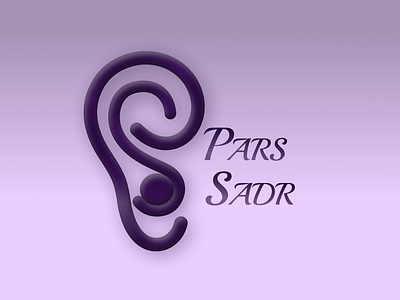 Logo-ParsSadr(AudiometryEquipment) branding graphic design logo
