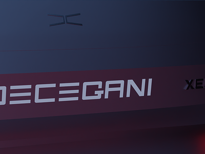 Car ddesign in Blender 3d: Decegani Xenon 3d 4 animation blender car decegani design door gr in logo modeling motion graphics sedan sport super xenon