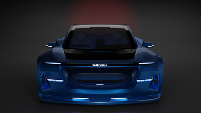 Car design in Blender 3d: Decegani Xenon 3d 4 animation blender car car design decegani decegani cars design door in logo modeling mohammad amin ranjbar motion graphics sedan sport super xenon