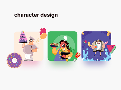 Character Design animation art branding character design illustration ui