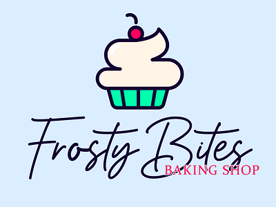 Cupcake Logo Design baking baking logo branding cupcake cupcake log design faminine logo female logo food logo graphic design illustration illustration logo logo logo design simple logo vector