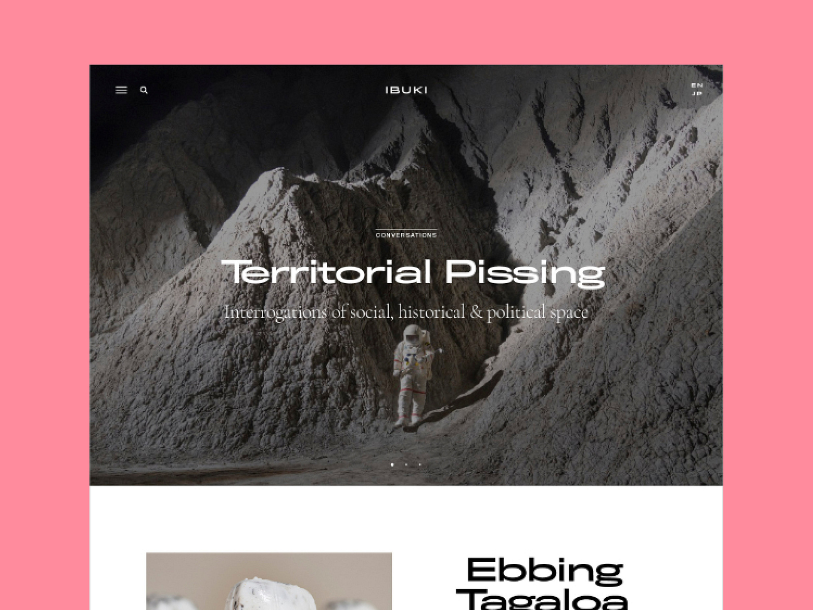 Ibuki Website by Marcin Płonka on Dribbble
