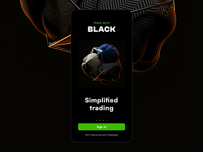 Black - Trading APP app app design crypto cryptocurrencies cryptos currencies layouts product design trading trading app ui ux