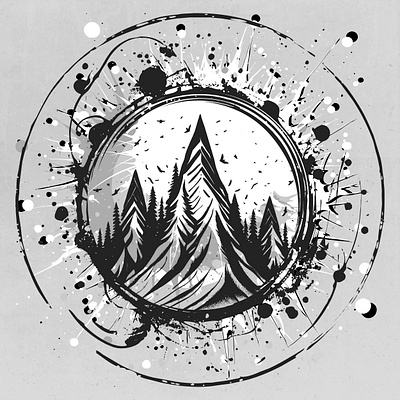 Ink Mountains adventure bushcraft explore forest hike hiking mountain outdoors trail travel tree trees