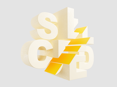 Sliced! 3d 3d art animation design illus illustration loop motion graphics pastel