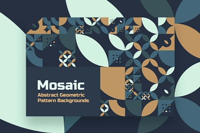 Abstract Geometric Pattern Backgrounds abstract background bauhaus colorful geometric illustration mosaic noise noise texture pattern random retro scandinavian shape vector wallpaper