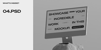 Vol 17 - iMac Mockup - 9 PSD Mockups 3d 3d imac mockup 3d mockup device imac mockup mock up mockup mockups