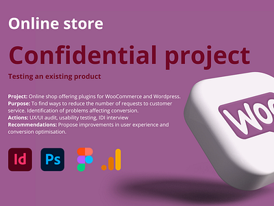 Online store - project preview (NDA) figma indesign nda project online store photoshop project preview usability testing ux research ux ui web app website