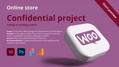 Online store - project preview (NDA) figma indesign nda project online store photoshop project preview usability testing ux research ux ui web app website