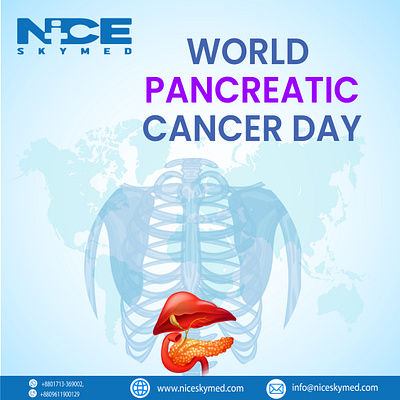 world pancreatic cancer day Banner Design complete design banner design branding design email template figma design graphic design illustration landing page design ui uidesign world pancreatic cancer day