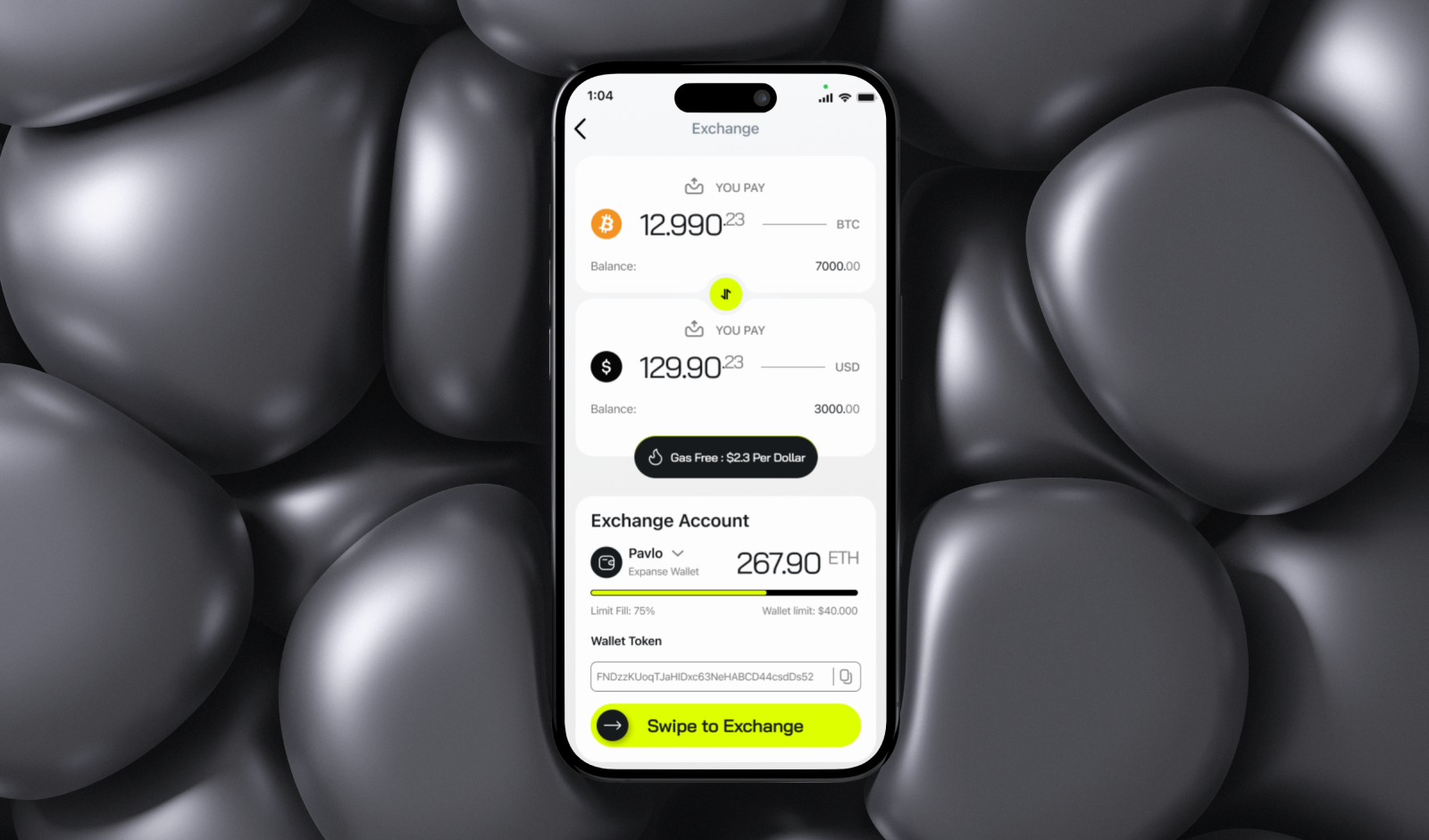 Crypto app app autolayout bitcoinapp btc crypto cryptocurrency figma iphone14 mockup transaction ui uiux ux web3