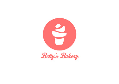 Betty's Bakery - Day 18 bakery baking bettys bakery branding cupcake dailylogo dailylogochallenge graphic design illustration logo modern negative space shapes simple vector