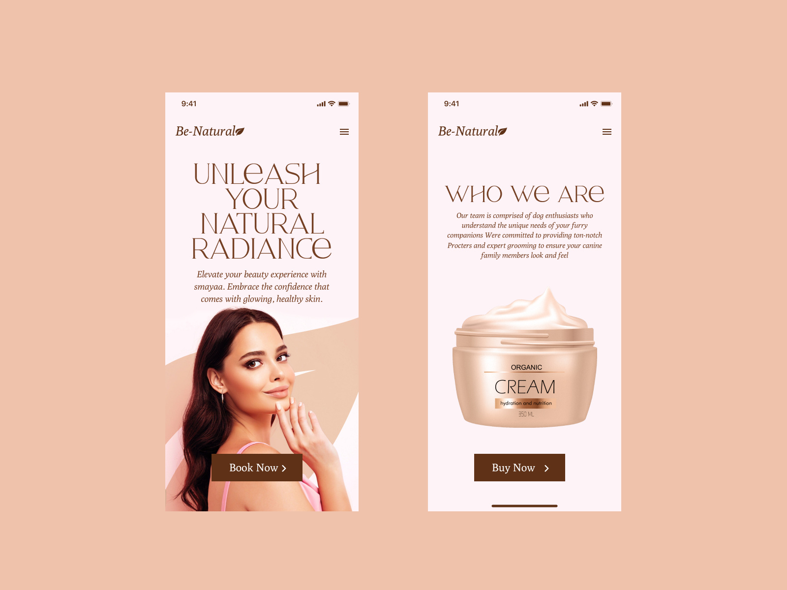 Example of Natural Cosmetic Branding