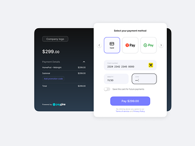 Payment by Card / Checkout acquiring checkout desktop dribbble finance interface payment product design ui ux web