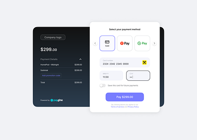 Payment by Card / Checkout acquiring checkout desktop dribbble finance interface payment product design ui ux web