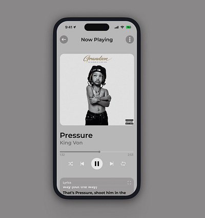 Music Player app appdeisgn dailyui design music ui uidesign