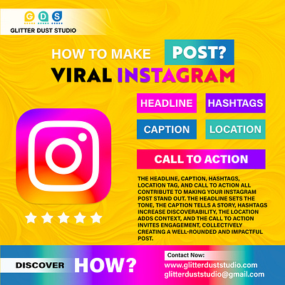 How to make viral Instagram post? banner branding design facebook graphic design instagram photoshop social media youtube