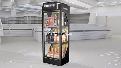 FSDU Display Design - Liquor Stand 3d 3d modeling