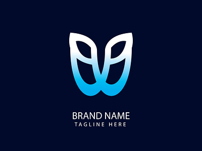 W letter logo 3d animation branding graphic design letter logo motion graphics ui w