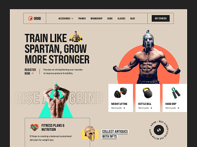 Fitness Web Design bodybuilding farzan fitness fitness website gym health landing page landingpage protein retro rylic sport web design web designer web page web site webdesign website website design workout