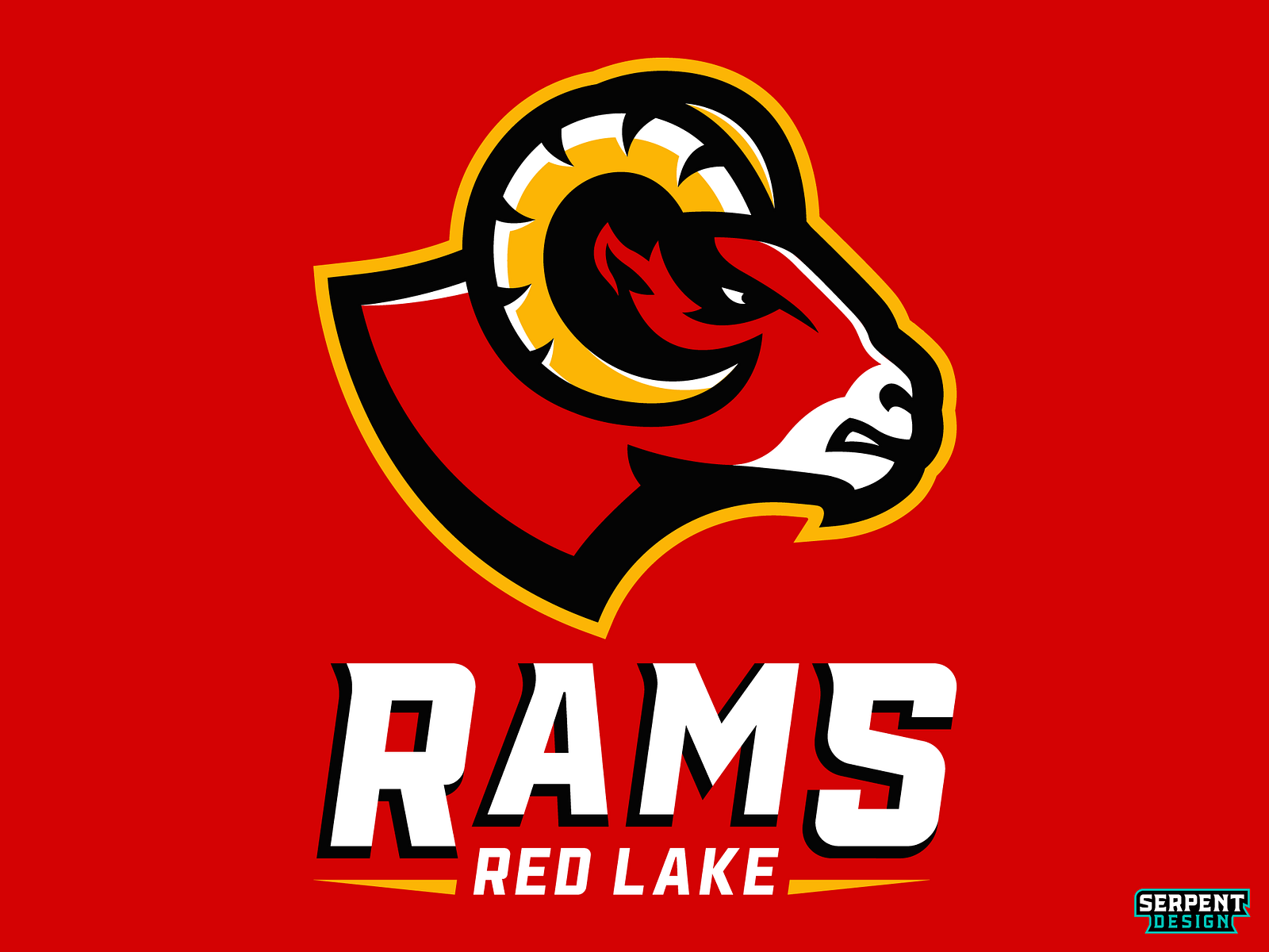red-lake-rams-by-brooks-freeman-on-dribbble