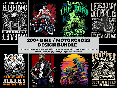 Motorbike Motorcross T shirt Design Bundle 200 Retro bike designs bike designs bundle designs digital prints motor sports motorbike designs motorbike designs bundle motorbike outfit motorcross designs motorsports outfits print on demand retro designs retro style shirts sweatshirt designs t shirt design t shirt designs tshirts designs ui urbanware