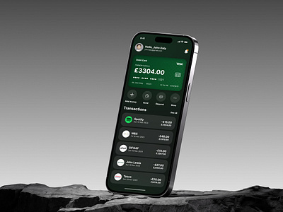 Digital Mobile Banking - Lloyds Bank app bank banking concept design digital design figma financial app fintech mobile app mobile banking mockup prototype ui ui design uiux web web design