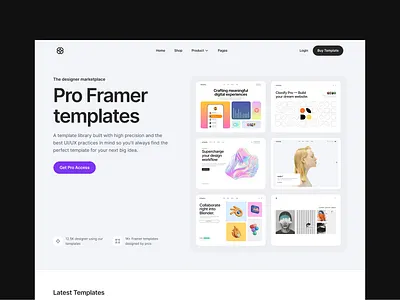 Marketplace Homepage — Clonify clean design ecommerce figma marketplace shop ui ui kit ux web web design