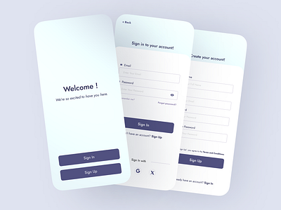 Daily UI #001: Sign Up app design daily ui design challenge graphic design mobile app ui uiux user interface