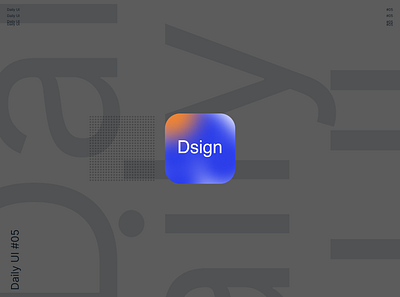 Daily UI 005 - App Icon 005 05 5 app blue branding daily daily ui design graphic design icon logo logo design logodesign minimalism productivity app ui ux work app
