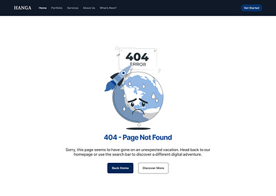 Error-404 Page 404 error figma page design ui ui design ux web design website