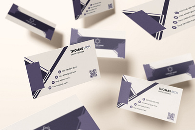 Premium business card design adobe illustrator branding business business card card clean creative design illustration ui