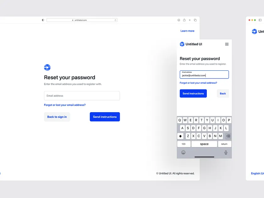 Reset Password designs, themes, templates and downloadable graphic ...