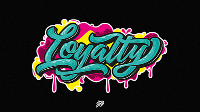 Loyalty branding design graphic design illustration lettering logo typography vector
