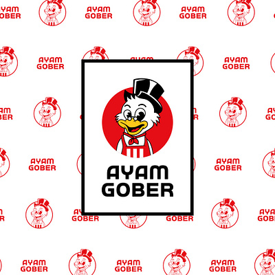 Ayam Gober animation branding graphic design logo motion graphics