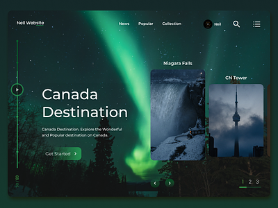 Canada Web Design 3d animation app appdesign branding design graphic design illustration logo motion graphics ui uidesign ux uxdesign