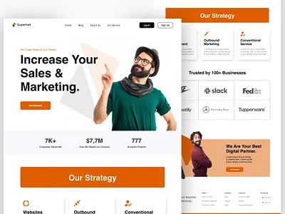 Website design for Supernet brand brand identity branding design graphic design illustration landing page logo ui ui design ui ux design ux vector we website design