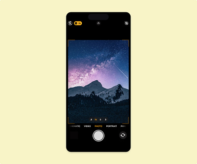 Michal Malewicz 90-Day UI Challenge #29 animation app branding camera camera view daily ui design graphic design illustration logo typography ui ux vector